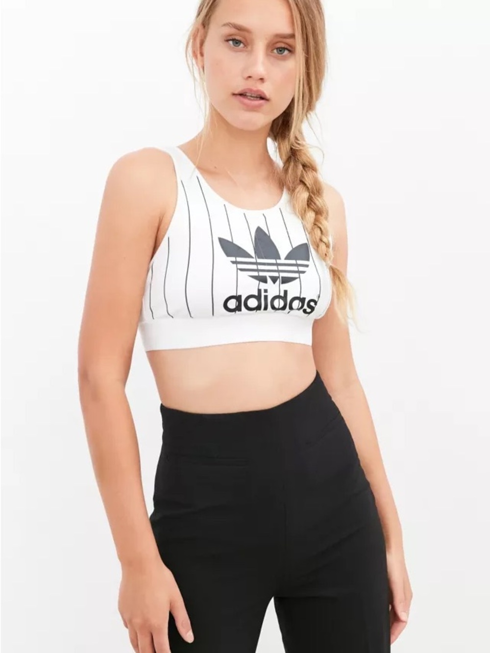 adidas Originals SOS Tennis Trefoil Cropped Top / sports bra
